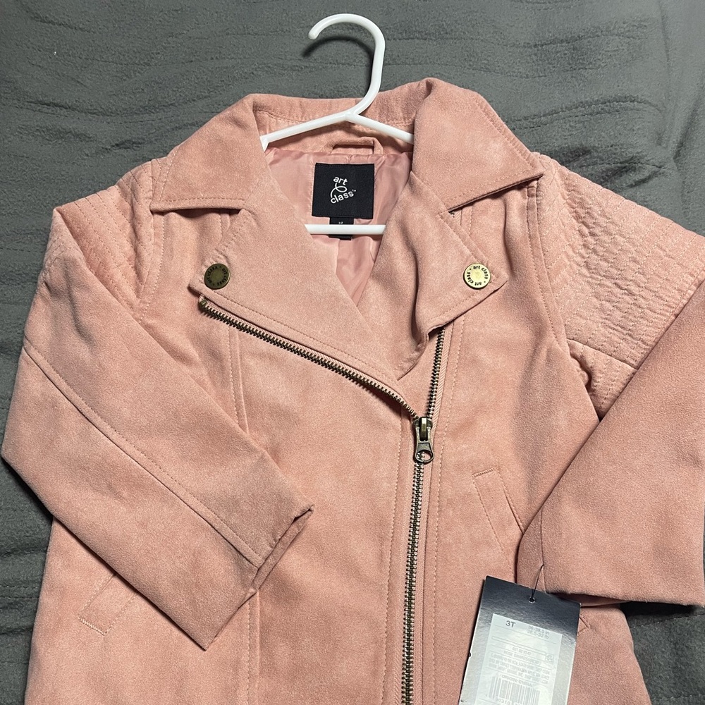 Nice 3T suede toddler girl jacket